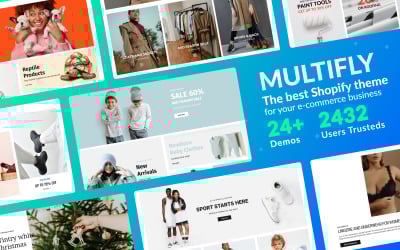 Multifly - багатофункціональна тема Shopify для інтернет-магазину