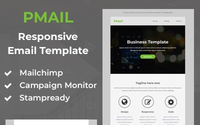 Pmail - Duyarlı E-posta Bülten Şablonu